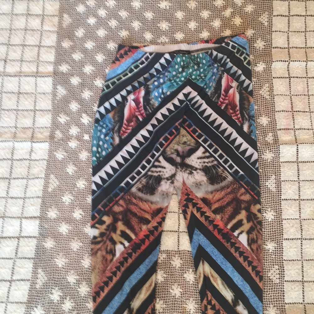 Unique leggings, L, designer See You Monday!